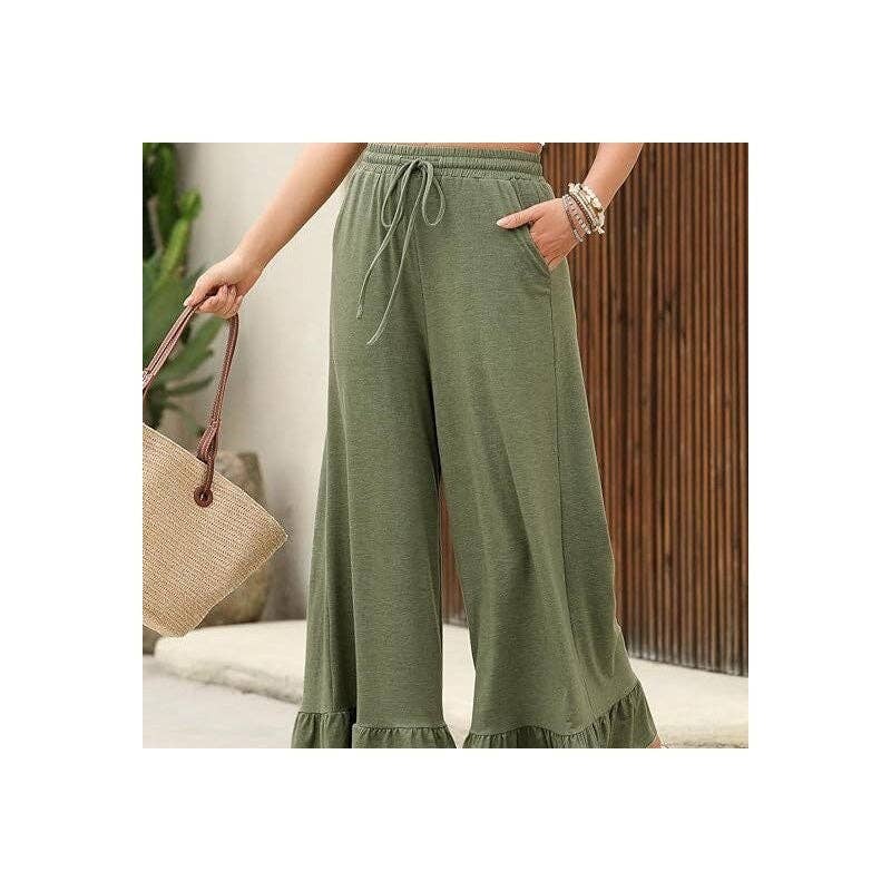 kycozy – wholesale Byxor - Dam – Byxor med utställd fåll och lös passform1