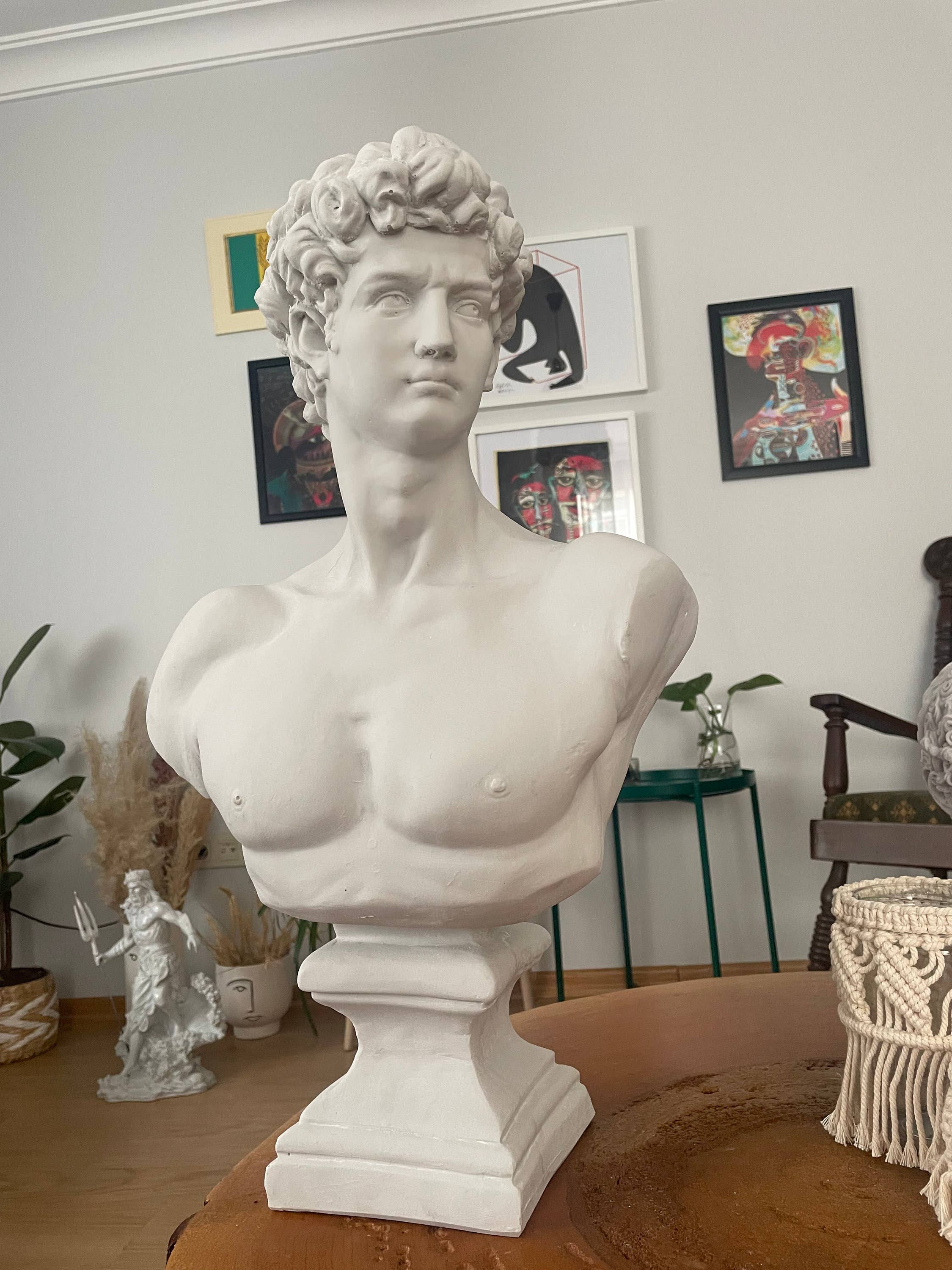 RomaArtSculptures – Großhandel Skulptur – 22 Zoll riesige David-Skulptur8