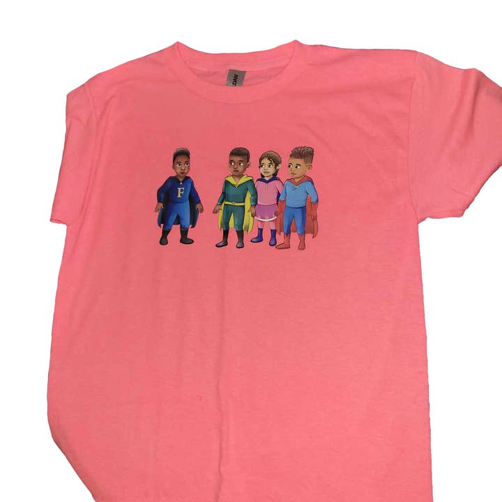 Fearless Characters T-Shirt for wholesale by C.A Publishing LLC
