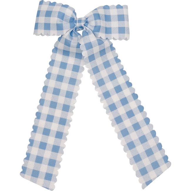 Winn and William - Wholesale Hair Bow - Kids - Gingham Long-tail bow2