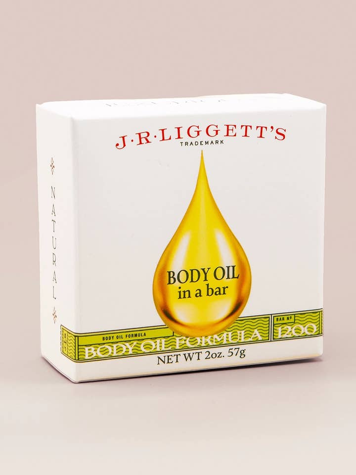 Body Oil Bar with Bamboo Wafer for wholesale by J.R.LIGGETT'S®
