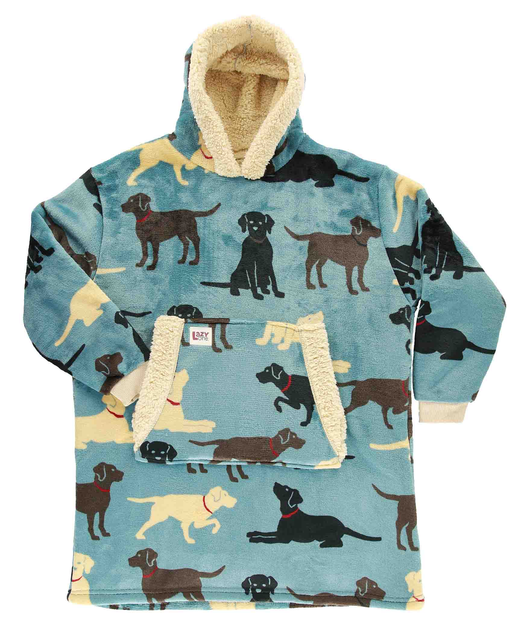 Lazy One - Wholesale Hoodie - Kids - Labs Kid Blanket Hoodie