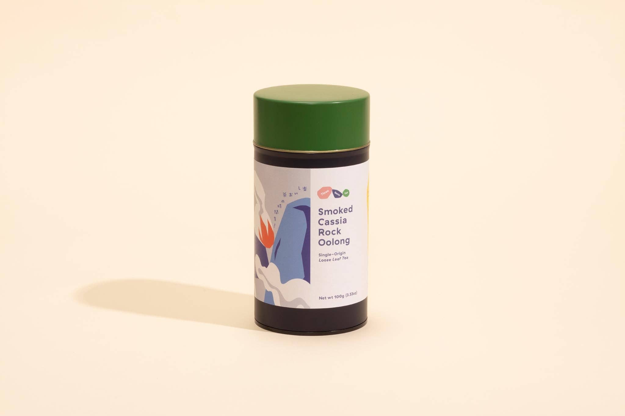 Three Gems Tea – Chá solto por atacado – Cassia Rock Oolong defumado (100g)4