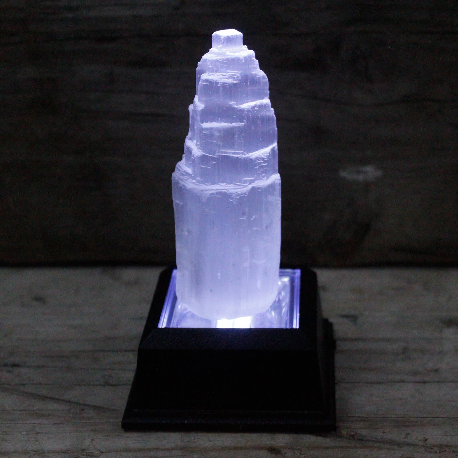 AWGifts Europe - Wholesale Spiritual Stone/Crystal - SelT-02 - Natural Selenite Tower - 10 cm2