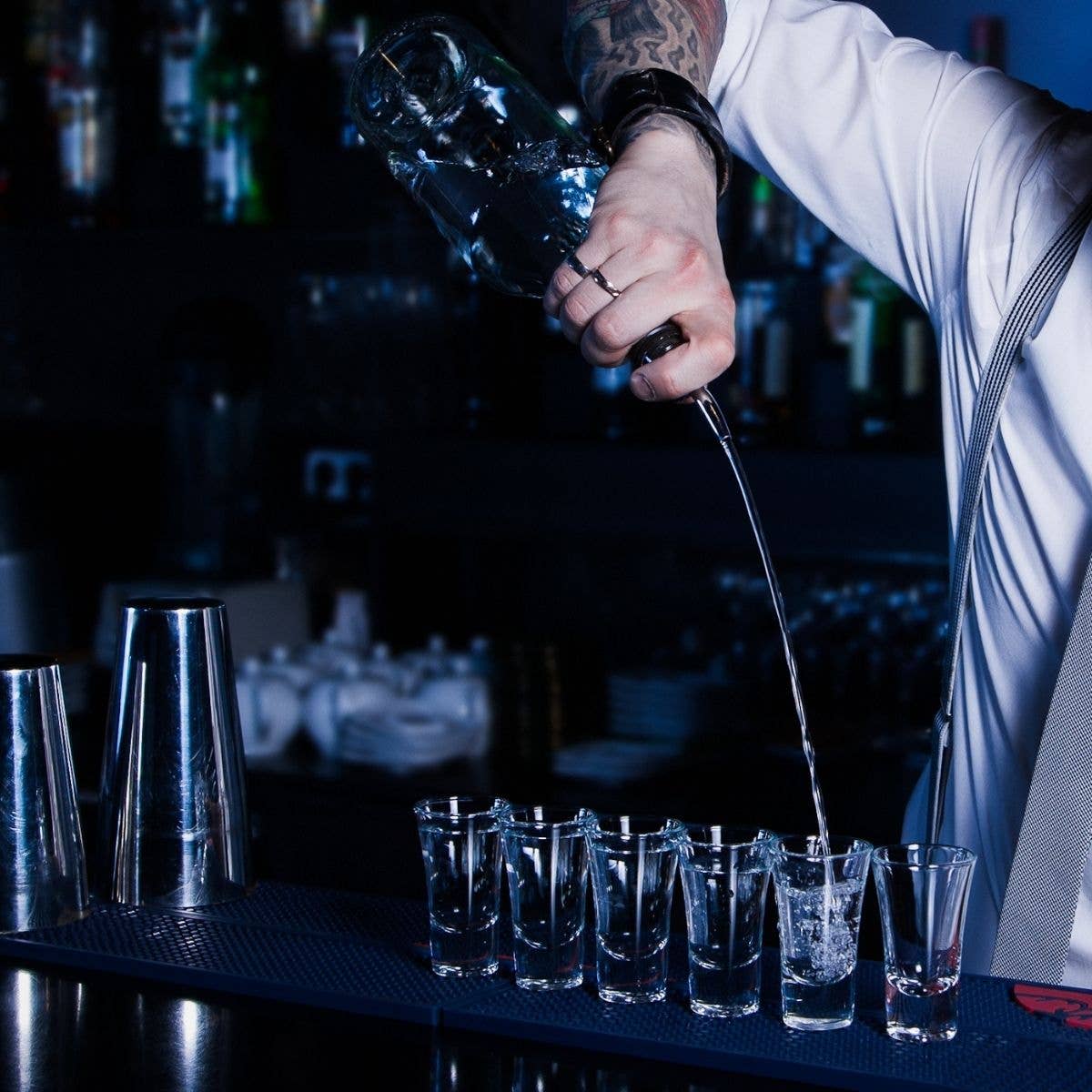 Fackelmann – wholesale Jigger – Set med 2 alkoholdoseringspipar à 2 cl med kula1