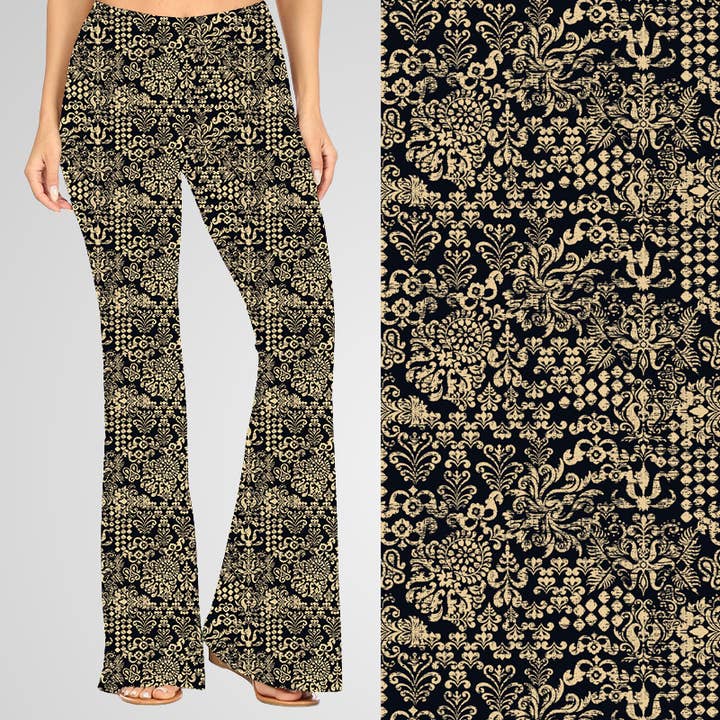 Natopia - Wholesale Pants - Women's - Midnight Manor Deluxe Bell Bottoms2
