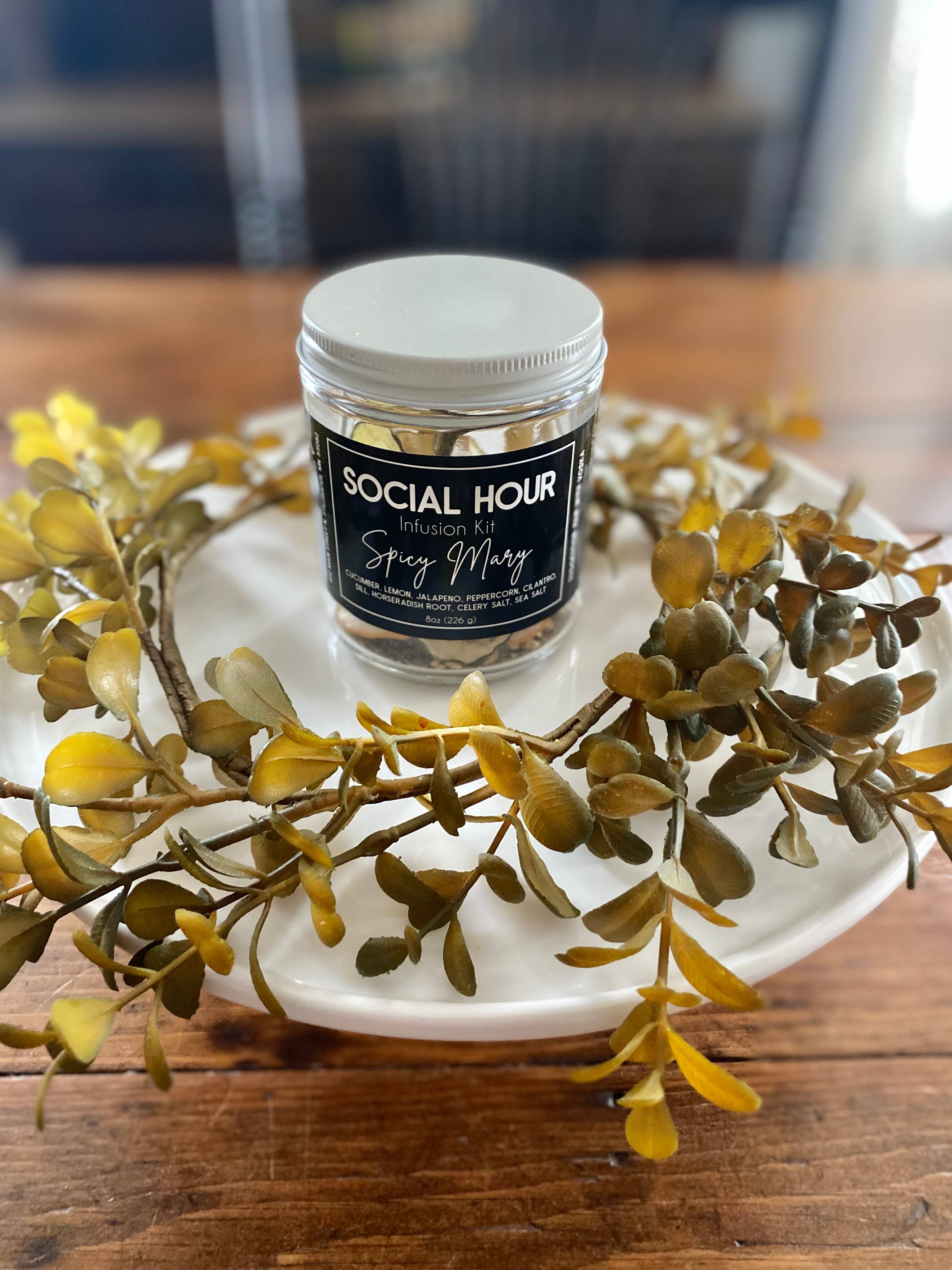 The Goodery - Venta al por mayor Preparado/sirope para cóctel - Mini Spicy Mary – Kit de Infusión Social Hour2