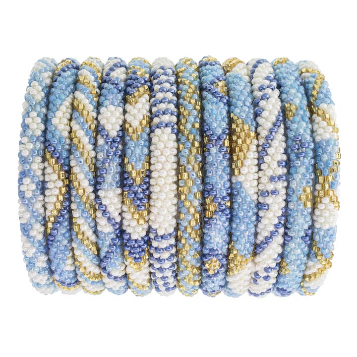 Aid Through Trade - Wholesale Jewelry Set - Roll-On® Bracelet Santorini - Set of 12