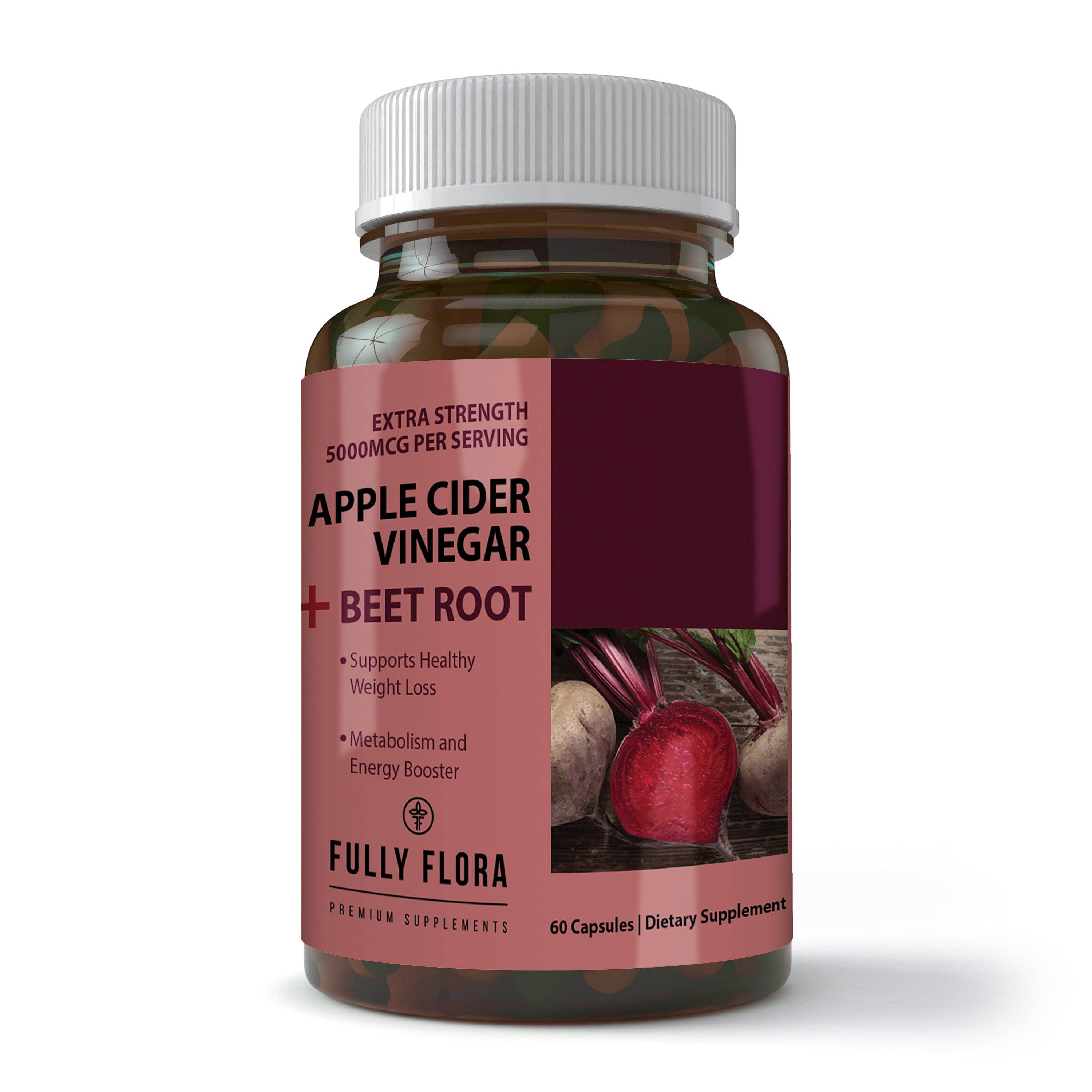 Totally Products - Wholesale Oral Supplement/Vitamin - Apple Cider Vinegar with Beet Root (60 capsules)0