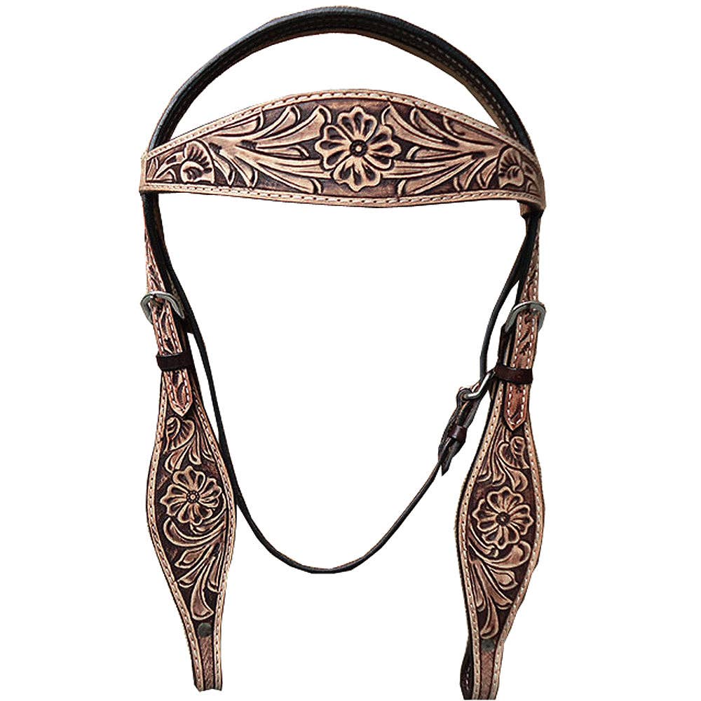 HILASON - Wholesale Horseback Riding Gear - HILASON Western Horse Headstall Breast Collar Set Tack Genuine American Leather | For Horses Headstalls37