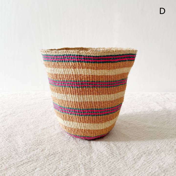 Amsha - Wholesale Basket - Fine Weave Storage Plant Basket- Assortment 522 (OOAK)