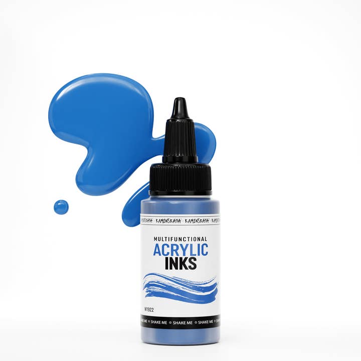 Acrylblæk W1922 Lys blå for engroshandel hos KAMENSKAYA