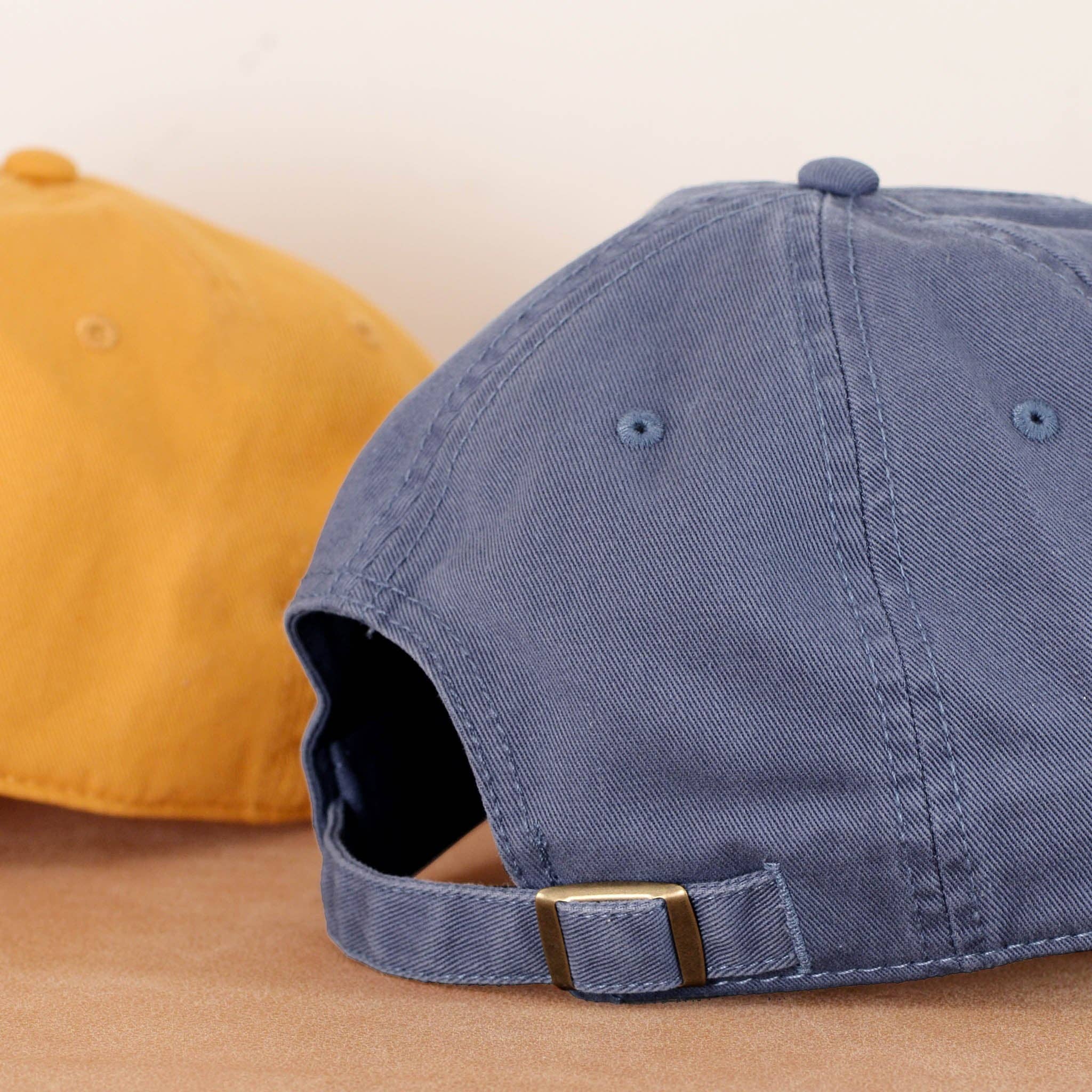 Alphabet Bags - Wholesale Baseball Cap - Unisex - Sunshine Appreciation Society - Cotton Baseball Cap - Vintage Blue6