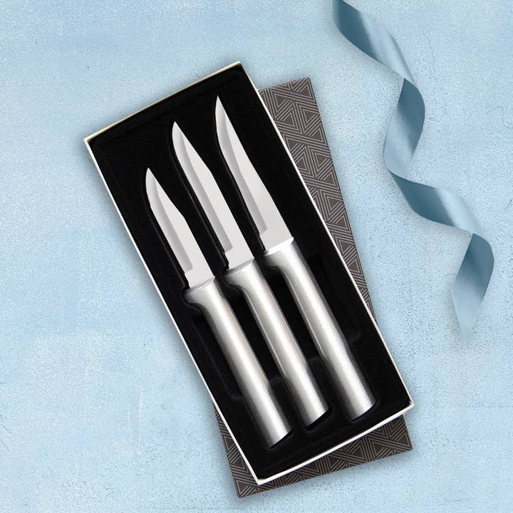 Rada Cutlery - Wholesale Knife Set - Silver Paring Knives Galore Gift Set1
