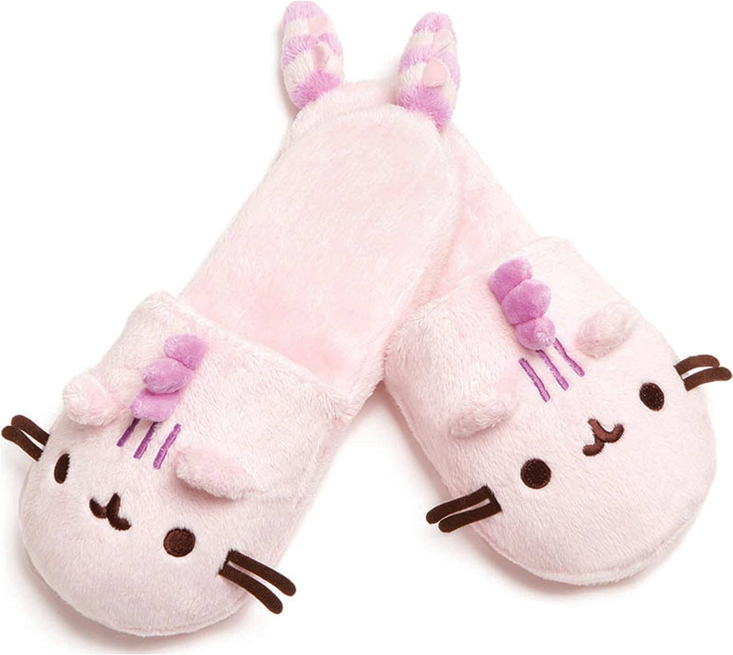 Fundom - Wholesale Slippers - Women's - GUND Pusheenosaurus Pusheen Plush Cotton Candy Slippers0