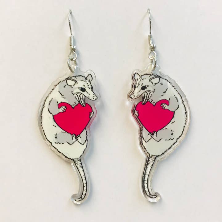SimpleNGreat - Wholesale Dangle Earrings - Acrylic Luna Moth Earrings Transformation, Regeneration gift
