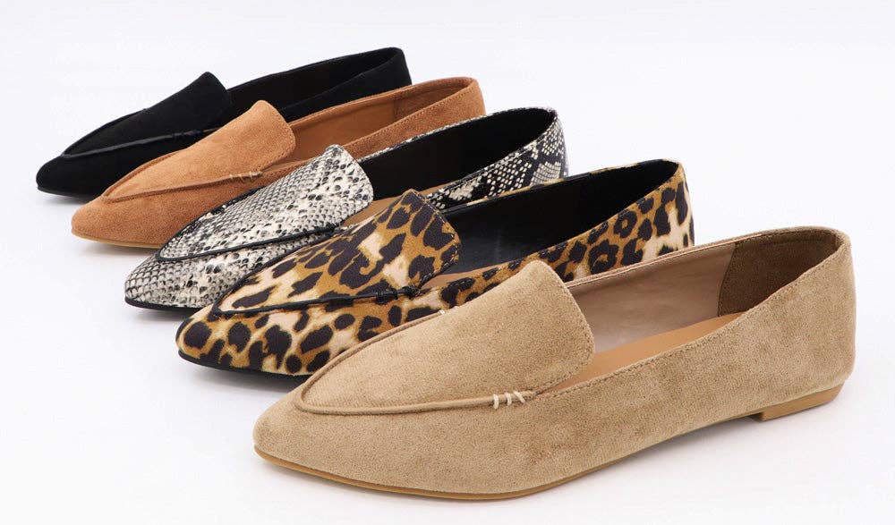 Mars Sky Shoes Wholesale - Wholesale Flats/Loafers - Women's - Bamboo JOURNAL-81 Women Almond Toe Slipon Penny Loafer Flats-18 Pairs Pack-12.85/Pair6