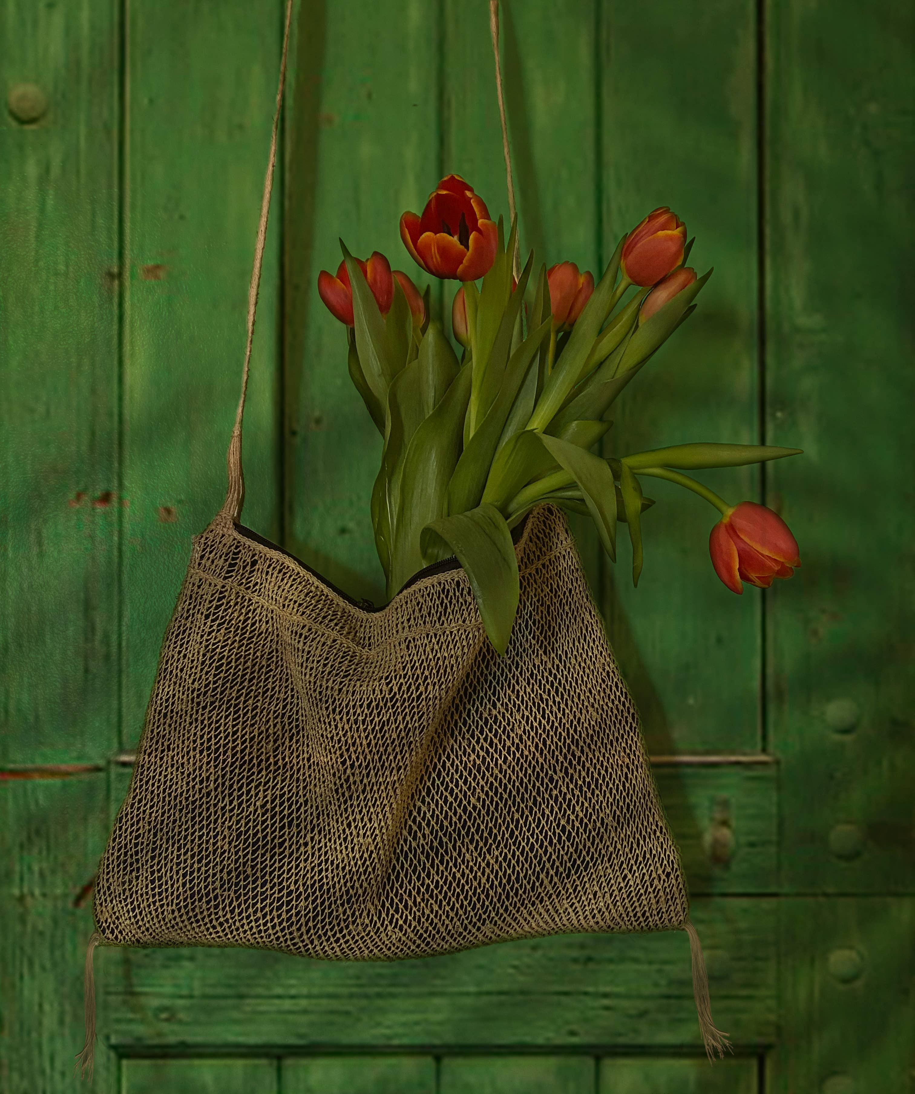 A Million Elephants - Wholesale Crossbody Bag - Women's - "Sabai Sabai" Lao Vine Crossbody - Ecofriendly Net Style Bag1