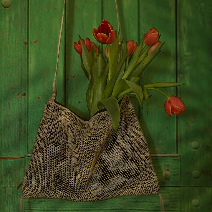 A Million Elephants - Wholesale Crossbody Bag - Women's - "Sabai Sabai" Lao Vine Crossbody - Ecofriendly Net Style Bag1