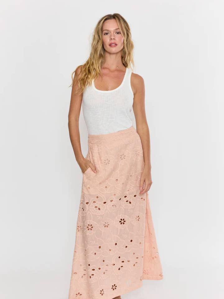 Amrita rechte maxi-rok voor wholesale door RAGA