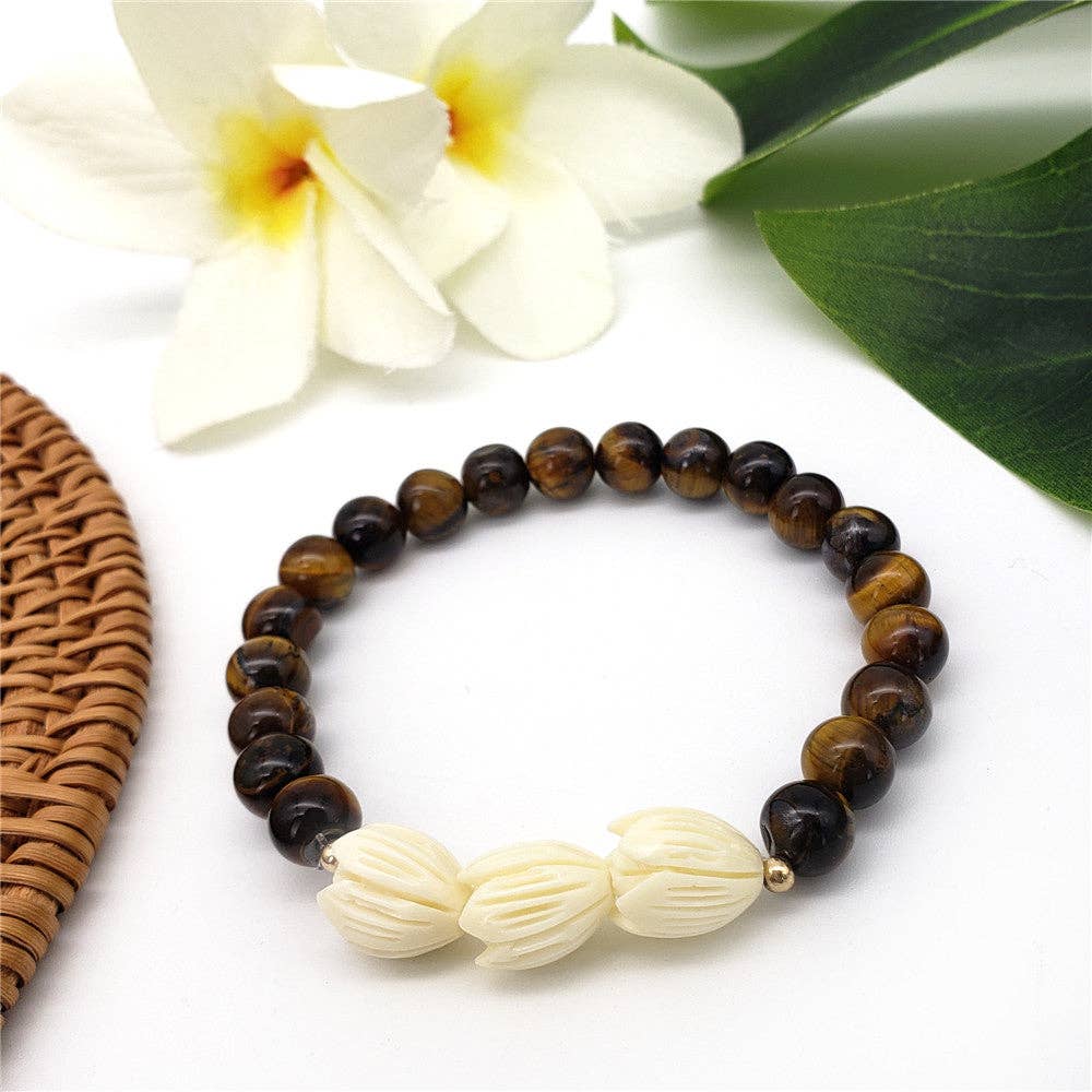 S&T Collections - Wholesale Beaded Bracelet - Hawaiian Bracelets In Different Styles And Colors24