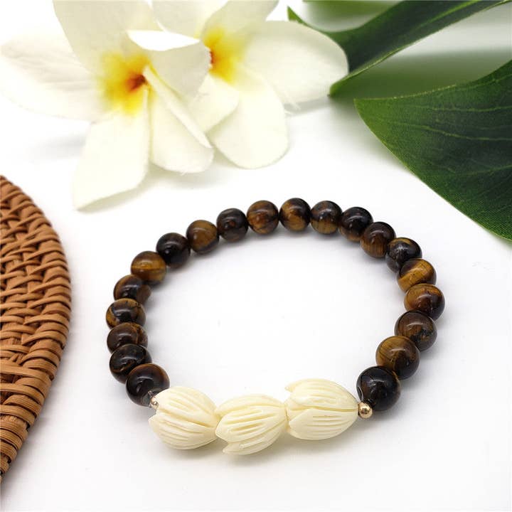 S&T Collections - Wholesale Beaded Bracelet - Hawaiian Bracelets In Different Styles And Colors24
