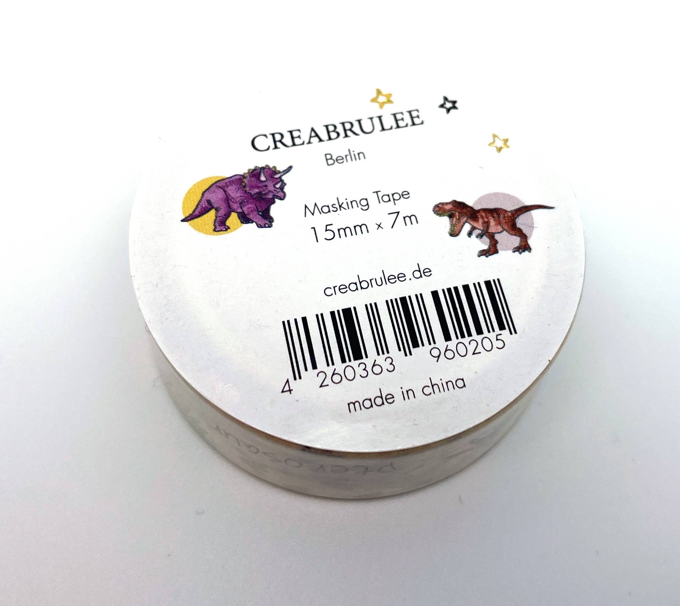 Creabrulee - Wholesale Washi Tape - Dino Masking Tape/Washi Tape1