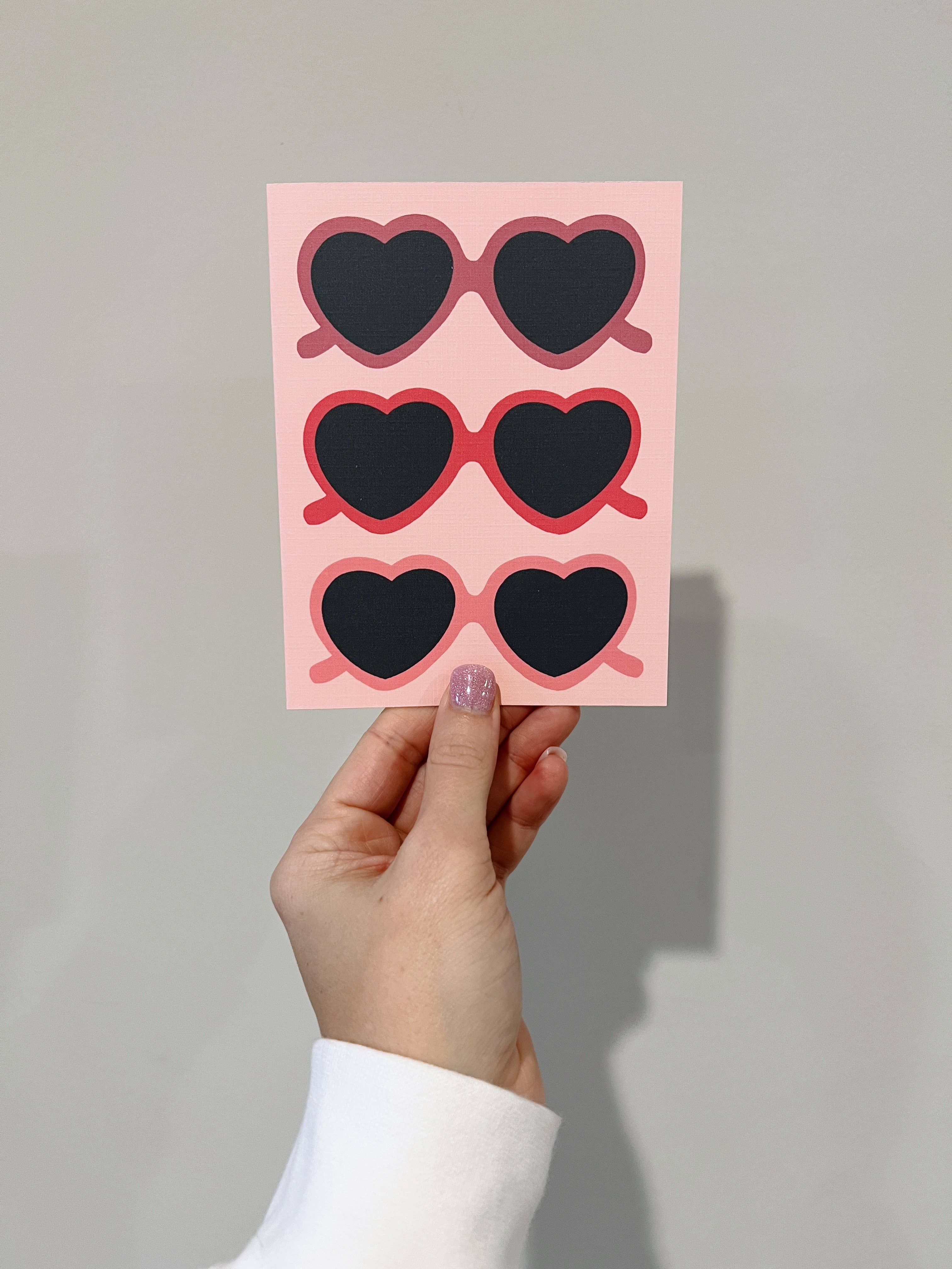 Kelly Scott Design Co - Wholesale Valentine's Day Card - Sunglasses Valentine's Day Card -- Galentine's Card1