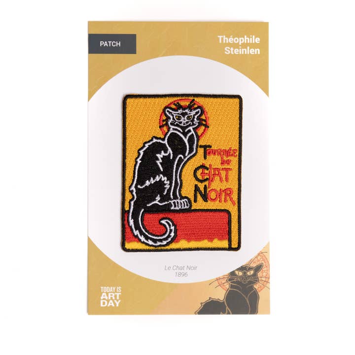 Today is Art Day - Wholesale Patch - Patch - Chat Noir - Théophile Steinlen1