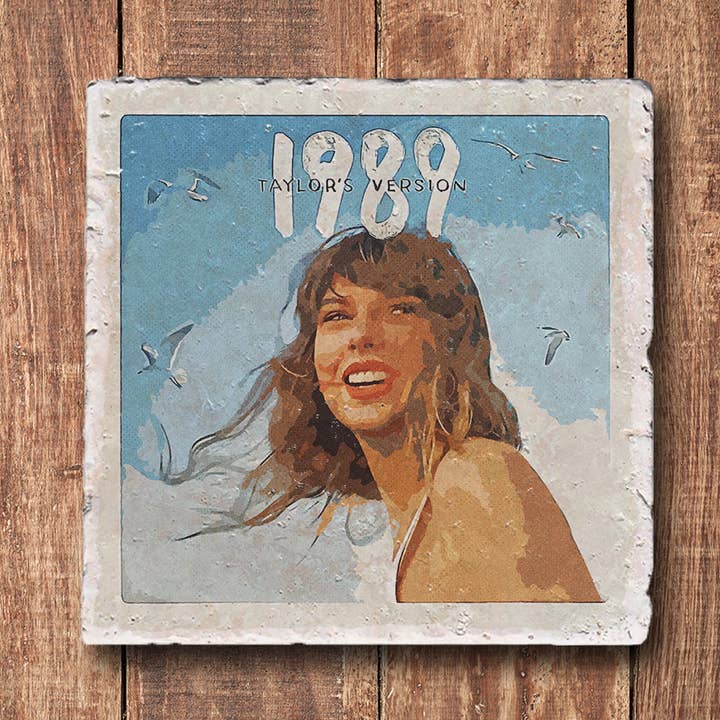Black Angel Designs - Wholesale Coasters - Vintage Style Album Coasters - 1989 (Taylor's Version)