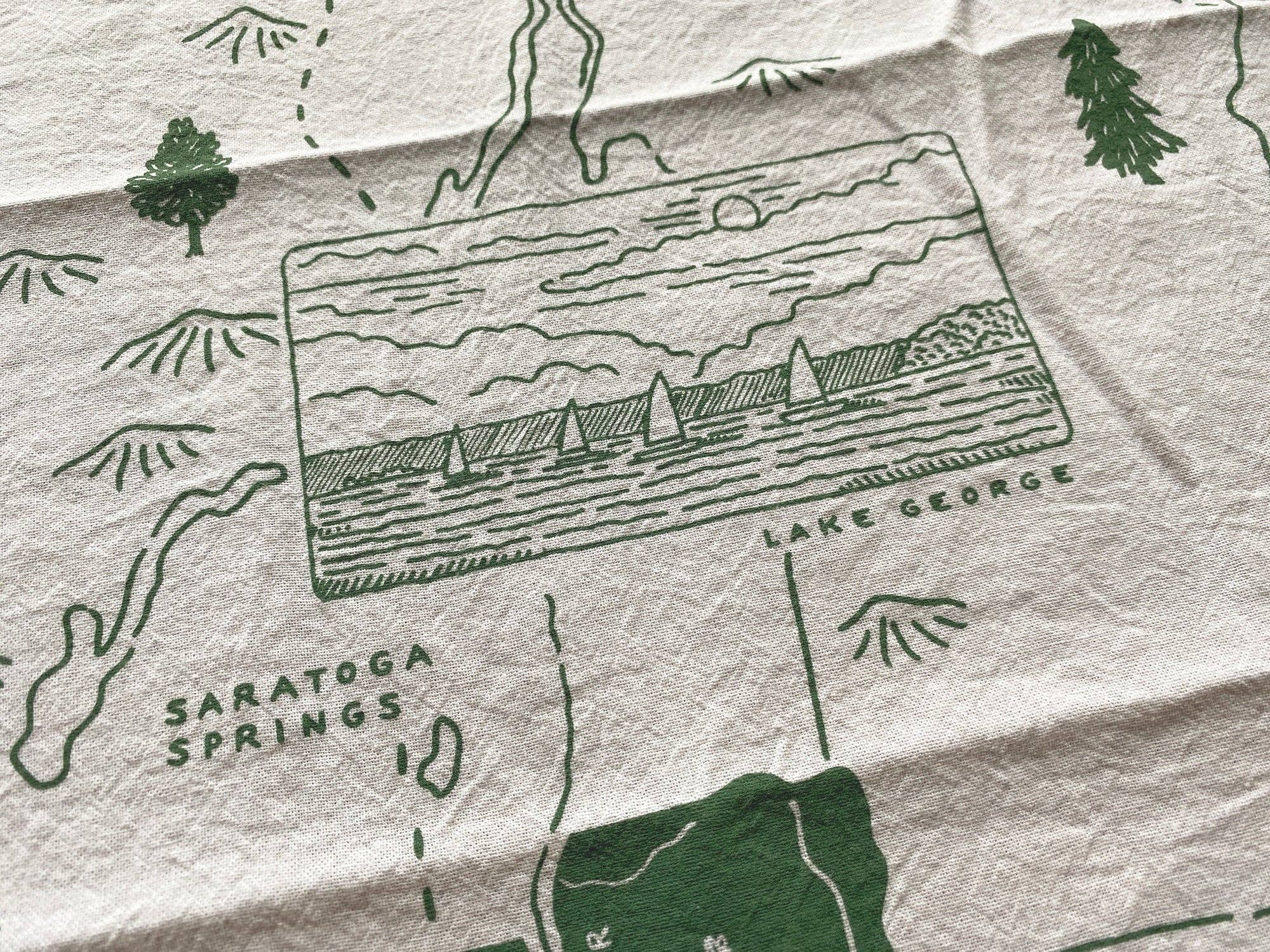 Noteworthy Paper & Press - Wholesale Tea Towel - Hudson River Valley Towel6