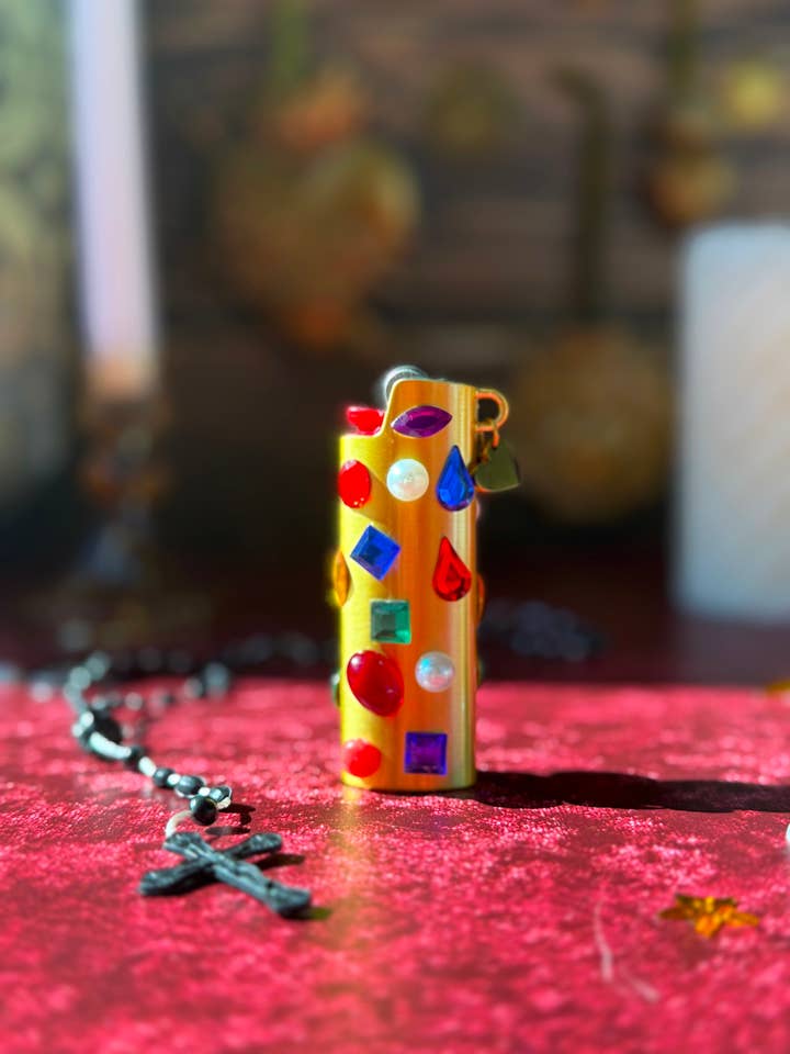 Bejeweled Lighter Case for wholesale by A Shop of Things