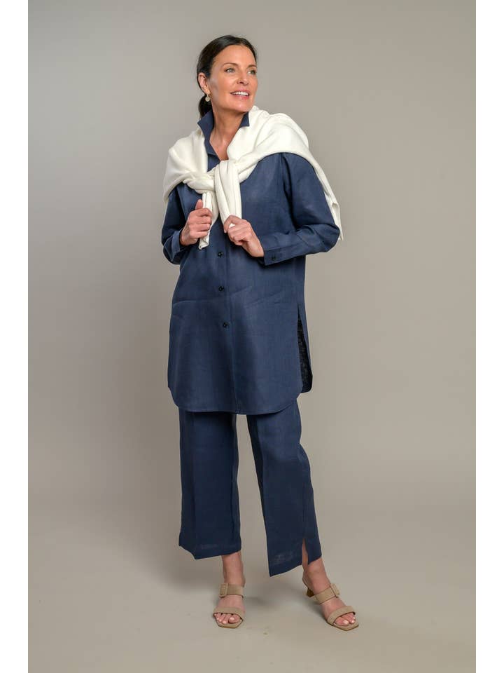 Arte Italica & Crown Linen Designs - Wholesale Tunic - Women's - Christina Linen Tunic - New Colors11