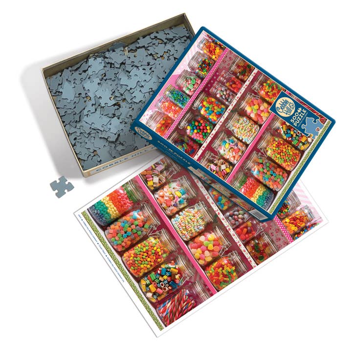 Outset Games and Cobble Hill Puzzles - Wholesale Puzzle - Adult - Candy Shelf 500pc puzzle2