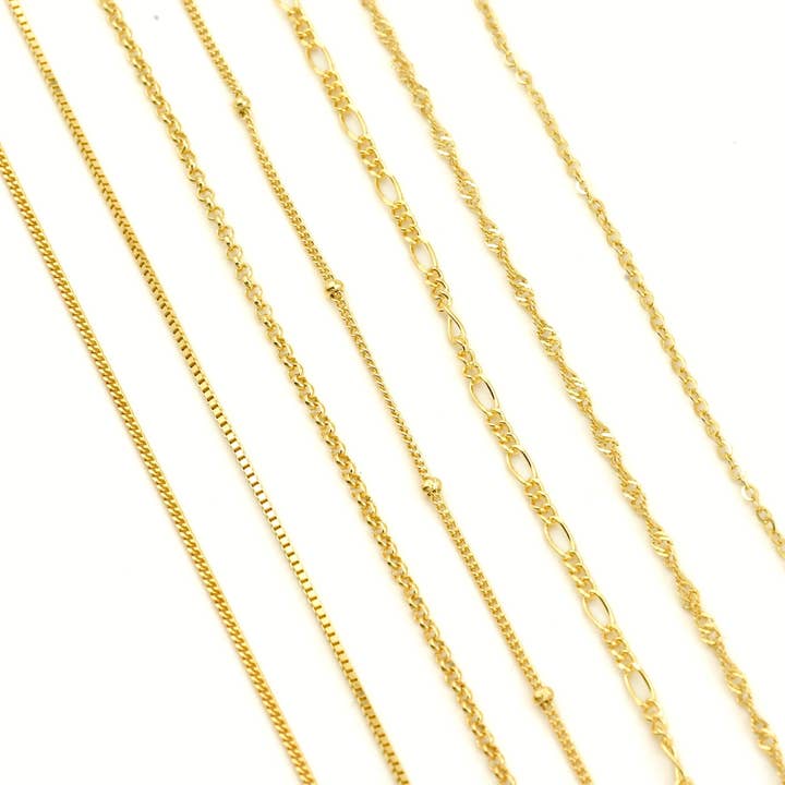 Blueyejewelry - Wholesale Link & chain necklace - Sterling Silver Chains - Dainty 925 Silver Chain Necklaces11