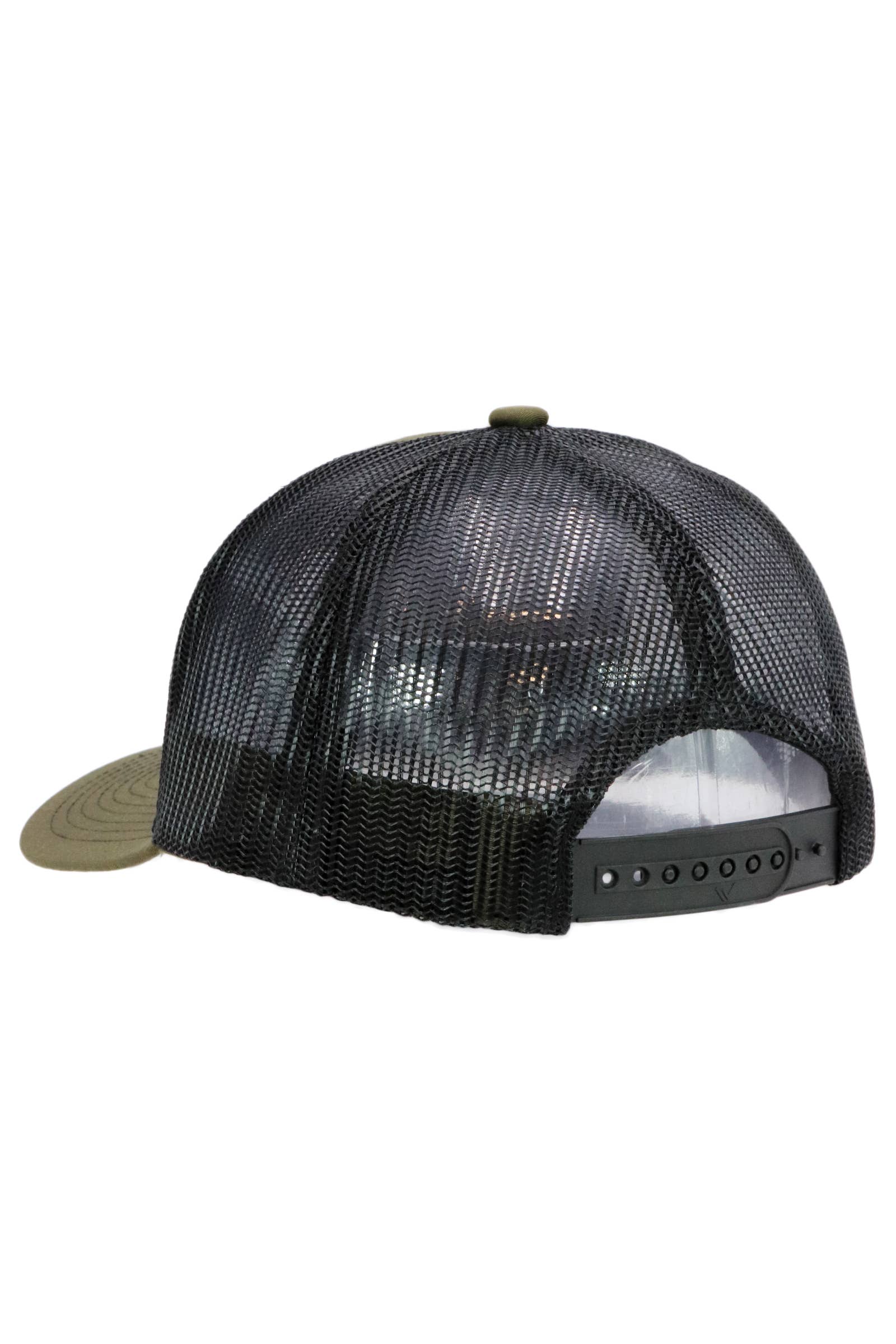 Cap Zone - Vente Casquette de camionneur – unisexe - Casquette de camionneur en maille avec drapeau américain à ligne bleue de la police5