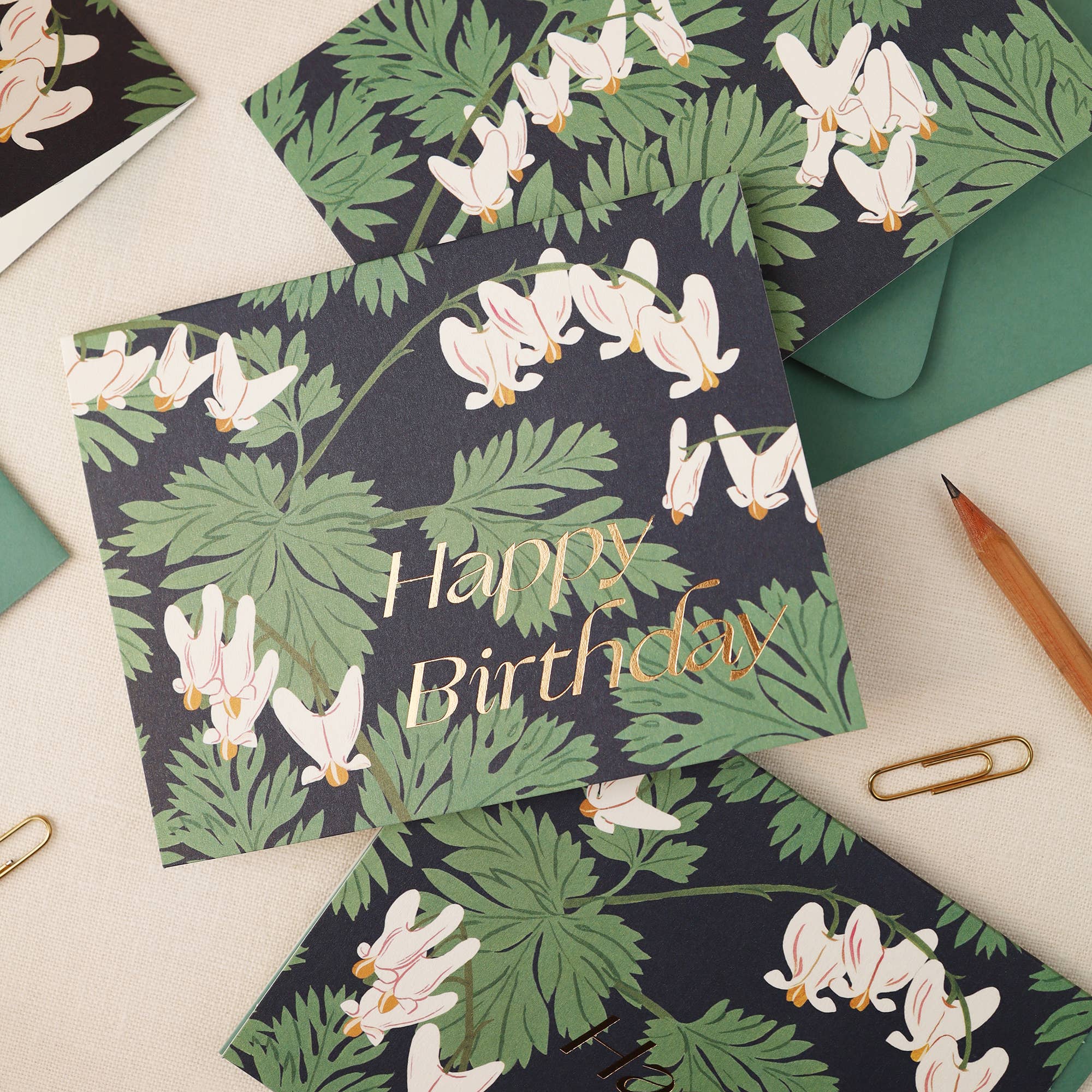 Botanica Paper Co. - Vente Cartes d'anniversaire - WOOD FLORA | carte d'anniversaire1