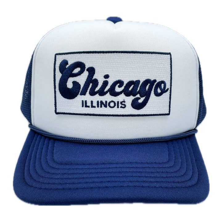 Hey Mountains - Wholesale Kids Hat - Kids - Kids Chicago, Illinois Trucker Hat