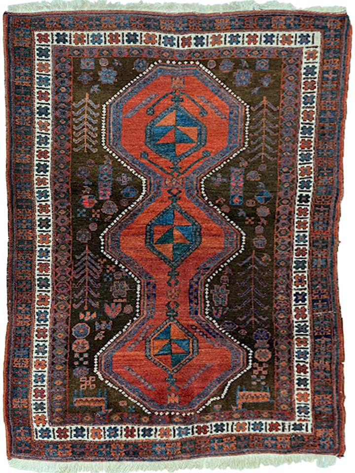 Tappeto Persiano Vintage Lori Annodato a Mano in Lana - 180 x 120 cm per la vendita all'ingrosso da parte di Imaco Rugs