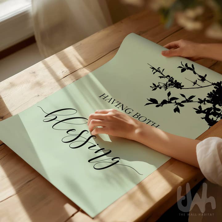 THE WALL HABITAT - Wholesale Gallery Wall Set - Set of 3 Green and Black Family Living Room Quotes1