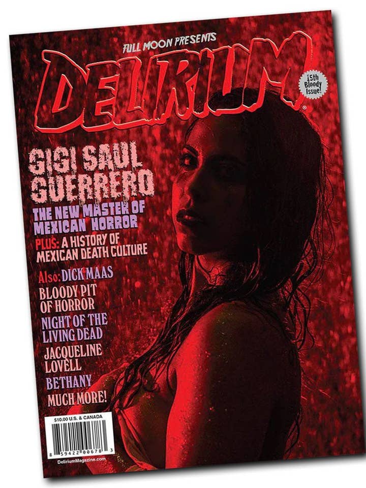 Delirium Magazine Udgave #15 for engroshandel hos Full Moon Features