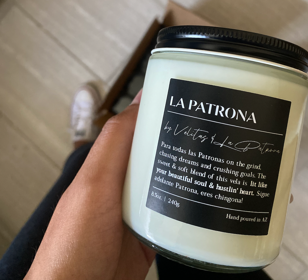 Velitas - Wholesale Jar/Filled Candle - LA PATRONA1