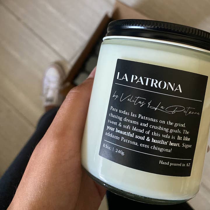 Velitas - Wholesale Jar/Filled Candle - LA PATRONA1