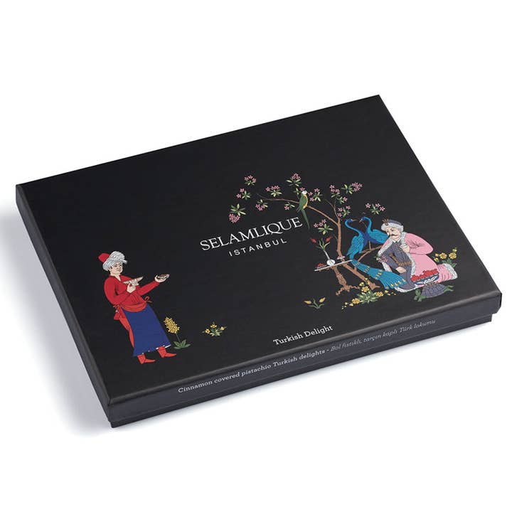 Aladdin - Wholesale Nougat - Selamlique Cinnamon Covered Pistachio Turkish Delight - Beau1