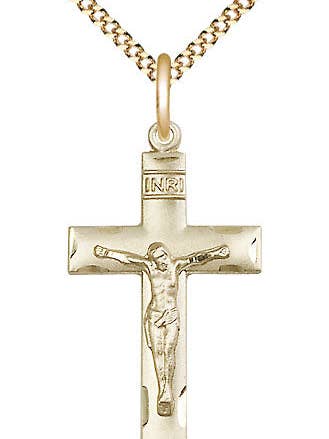 14kt Gold Filled Crucifix Pendant for wholesale by Tony’s Jewelry