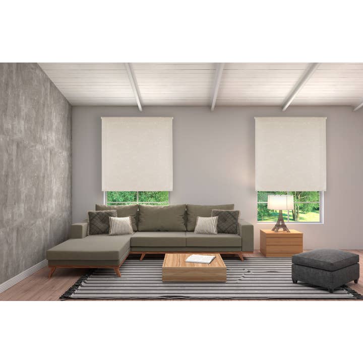 Beige Estor Enrollable Transucido Selene de venta al por mayor en Faire