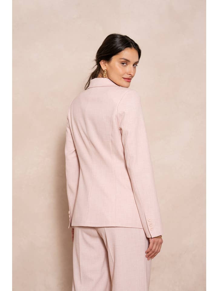 Attentif Paris – wholesale Kostymjacka – Dam – Heather figursydd kavaj för dam8