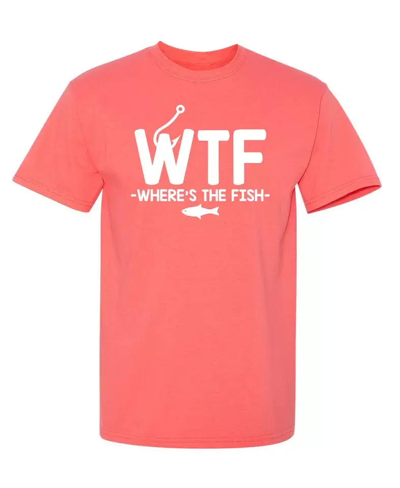 Feelin Good Tees - Vente T-shirt sérigraphié – unisexe - WTF - Où est le poisson8