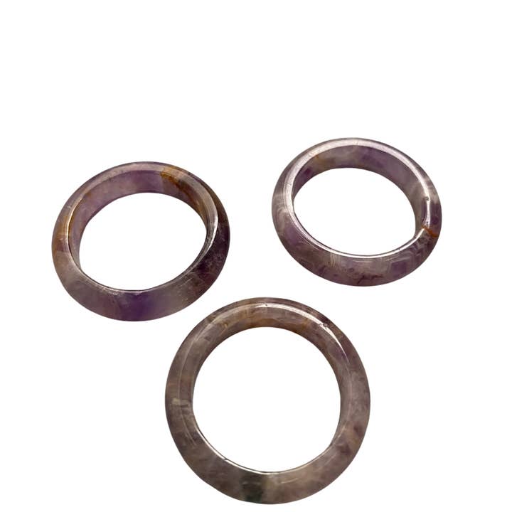 Crystal Ring, Amethyst for wholesale by VIE