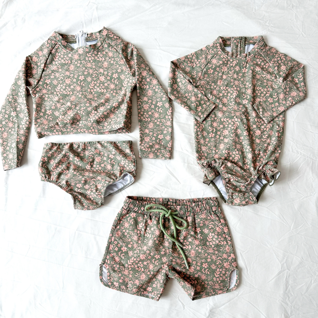 Anchor & Arrow - Wholesale One Piece Swimsuit - Kids - Tilly One Piece - Summer Sage9